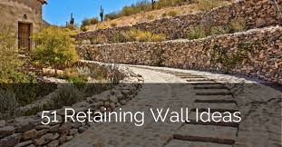 Slope stones slightly into the wall. 51 Really Cool Retaining Wall Ideas Sebring Design Build Design Trends