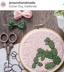 The main danger of getting cactus needles in your skin is their ability to lodge themselves deep into your skin. Pin By Lena Hock On Embroidery Cactus Embroidery Hand Embroidery Videos Crewel Embroidery Patterns