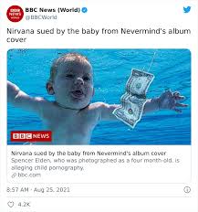 Spencer elden, the man who was photographed as a baby on the album cover for nirvana's nevermind, is suing the band alleging sexual exploitation. Nske1wpjz1rhzm