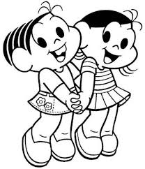 Desenhos de bolas de natal para colorir. Magali Monica Turmadamonica Desenhos Pintar Colorir Desenhos Para Criancas Colorir Desenhos Para Colorir Monica Para Colorir