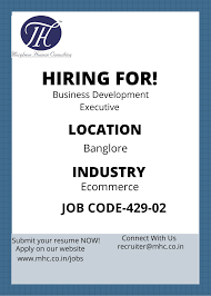 We Are Looking For Business Development Executive Ecommerce Industry In Banglore In 2020 Ecommerce Jobs Marketing Skills Job Posting