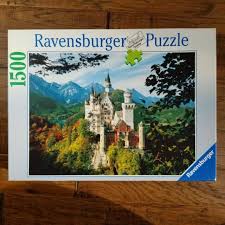 View larger historical puzzle lets you build your own landmark the neuschwanstein castle lets you create your own breathtaking image of the famous neuschwanstein castle in bavaria, germany. Ravensburger 1500 Puzzle Neuschwanstein Castle Of King Louis Ii For Sale Online Ebay