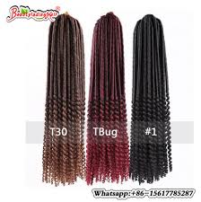 Freetress braiding hair bulk synthetic hair crochet braid attrak braid 24 inches. Dread Locs Extension Crochet Braids 1packs 20inch Goddess Faux Locs Curly Ends Soft Synthetic Wavy Locks Braiding Hair Extension Buy At The Price Of 6 99 In Aliexpress Com Imall Com