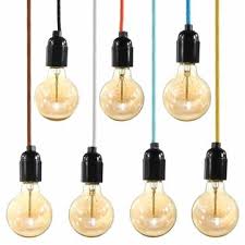 5 out of 5 stars, based on 1 reviews 1 ratings current price $59.98 $ 59. E27 Industrial Vintage Pendant Lamp Edison Bulb Socket Hanging Pendant Light Holder Plug Ac 110 240v Sale Banggood Com
