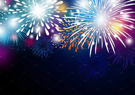Colorful Fireworks Background Design Fireworks Background Background Design Background Design Vector