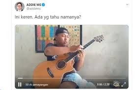 Apakah kamu pernah mendengar pemain gitar yang punya aku. Ini Yang Bikin Addie Ms Terpincut Permainan Gitar Alip Ba Ta