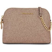 Michael Kors Black And Brown Purse Michael Michael Kors Alex Large Glitter Cross Body Bag 180 Liked On Polyvore Featuring Bags Ha Handbags Michael Kors Purses Michael Kors Purses Crossbody
