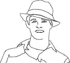 Cool High School Musical Characters Ryan Evans Coloring Pages High School Musical Ryan Evans Coloring Pages