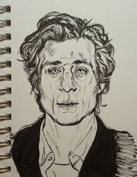 Verbascum (Uni fine liner pen 0.2/0.4, Sketchmarker brush)