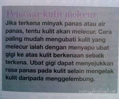 Penawar Kulit Melecur Household Hacks Household Personalized Items