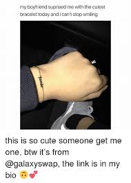 My Boyfriend Suprised Me With The Cutest Bracelet Today And I Can T Stop Smiling This Is So Cute Someone Get Me One Btw It S From The Link Is In My Bio
