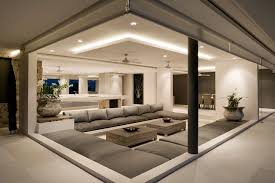 A dark brown sofa will not dominate a space when surrounded by lighter elements. 80 Stylish Modern Living Room Ideas Photos Home Stratosphere