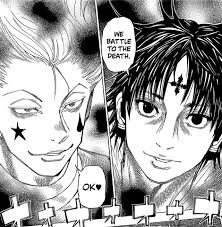 Chrollo dah ramal dia akan menang lawan Hisoka : r/HunterXHunter