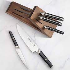 Cangshan Black 6 Piece Tai Knife Block Set Reviews Crate And Barrel In 2021 Knife Block Knife Block Set Crate And Barrel