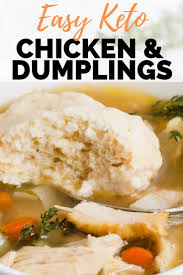 Low Carb Keto Chicken And Dumplings Recipe Ketofocus Recipe Keto Chicken Chicken Dumplings Recipe Chicken And Dumplings