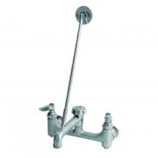 t&s brass 2 handle utility faucet with