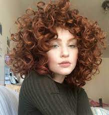 47 Cute Curly Hairstyles Design Ideas For Teenage In 2019 Curly Cute Design Hairstyles Curly Hair Styles Hair Styles Curly Hair With Bangs
