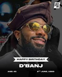 Happy 45th birthday to the legend himself, the Koko Master D'banj🥳🎈  What's your favourite D'Banj song of all time? 🤔