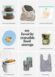 For storing bags at home, jones recommends. Reusable Food Storage The Faux Martha