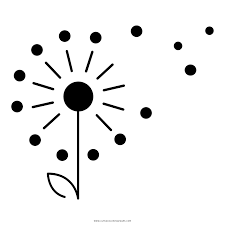 2) click on the coloring page image in the bottom half of the screen to make that frame active. Dandelion Coloring Page Ultra Coloring Pages