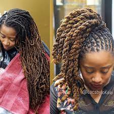 Locsbylokelo Weekend Slay Flattwist Jumbo Twist Twistnstyle Done In 50 Minutes Look At All T Locs Hairstyles Hair Styles Kids Braided Hairstyles