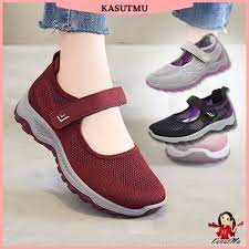 KASUTMU Women Walking Sport Shoes Breathable Non-Slip Casual Kasut  Perempuan READY STOCK | Shopee Malaysia