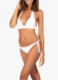 Ajouter à la liste de souhaits. Haut De Maillot De Bain Triangle Blanc Romeo Banana Moon Femme Place Des Tendances