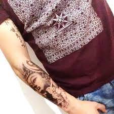 Hand drawn elephant head on ornament background. Temporary Tattoo Buddha Lotus Tattoo Stickers Sexy Statue Waterproof Fake Tattoo Colorful Designs Arm Free Shipping Sticker Tattoo Stickers Stationerysticker Price Aliexpress