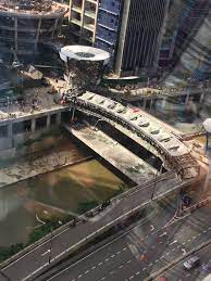 Mid valley is 1011 meters away, 14 min walk. Breaking Bridge Collapses Near Mid Valley At Least One Reported To Have Been Killed