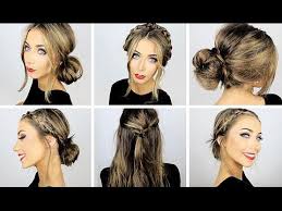 Sounds too good to be true? 5 Easy Heatless Hairstyles For Work School Danielle Mansutti Heatless Hairstyles Easy Hairstyles Work Hairstyles