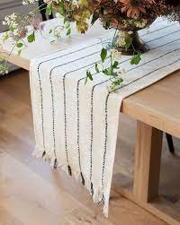 Amelia Table Runner Dining Table Decor Everyday Farmhouse Table Runners Dining Table Runners