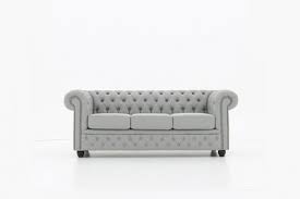 Moebella designer chesterfield sofas couch samt stoff sessel mobel. Chesterfield Sofa Stoff 3 Sitzer Pitch Helllgrau House Of Chesterfield De