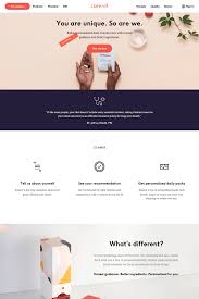 A Very Nice Homepage Design Example By Careofvitamins Inspiration Webdesigner Interface Inter Homepage Design Website Branding Website Design Inspiration