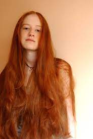 Teenage girl with extremely long hair. Very Long Red Hair Beautiful Red Hair Long Hair Styles Beautiful Long Hair