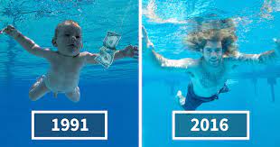 The famous album cover that put spencer elden on the map. Baby From Nirvana S Album Cover Recreates Iconic Photograph 25 Years Later Bored Panda