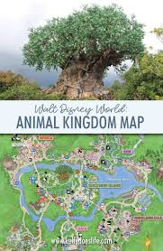 Animal Kingdom Map Walt Disney World Updated July 2020 Animal Kingdom Disney Disney World Map Disney World Trip