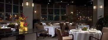 The dining room is open for dinner service. Kcdr50 Kendall College Dining Room Today