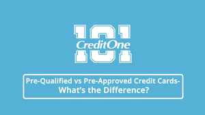 The nascar® credit card from credit one bank® doesn't exactly lap the competition. Pre Qualified Vs Pre Approved Credit One Bank