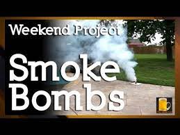 Push a pen or pencil down into the center of the mix (doesn't have to be all the way to the bottom but should be enough that the pen stands in the mixture). How To Make Homemade Smoke Bombs The Geek Pub