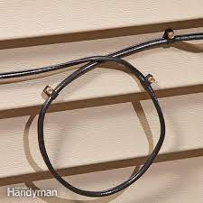 How To Run Wire Through A Wall To Avoid Water Leaks Electrical Wiring House Wiring Electricity