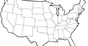 This map shows states and cities in usa. Printable Usa Blank Map Pdf