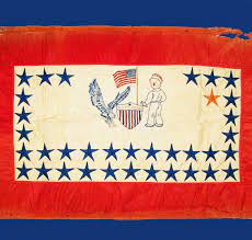 1940 S Folk Art Wwii Homefront Community Sons In The Service Flag Embroidered Boy American Shield Flag With Eagle 48 American Flag Flag American Spirit