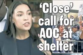 CLOSE' CALL FOR AOC AT SHELTER