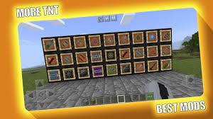This mod, too much tnt is one of the most played mods, and we will bring it directly to you for download. Download Tnt Mod For Minecraft Pe Mcpe Free For Android Tnt Mod For Minecraft Pe Mcpe Apk Download Steprimo Com