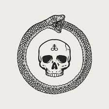 Ouroboros (uroboros) ancient symbol of a serpent biting its tail, forming a circle. Ouroboros Vector Art Icons And Graphics For Free Download