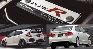The car is available in a sole white pearl colour, which looks very sporty with the red accents. Honda Type R Origins And How Malaysia Succeeded When Others Said No Rencana Carlist My