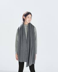Cashmere Scarf From Zara Cashmere Scarf Grey Cashmere Scarf Zara