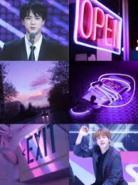 Maybe you would like to learn more about one of these? Jin Purple Aesthetic Bts Wallpaper Wallpaper Bts Photo