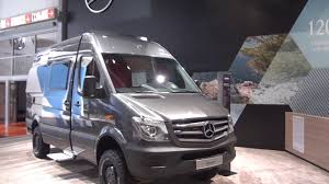 Mercedes Benz Sprinter 4x4 Camper Van At Caravan Salon Youtube