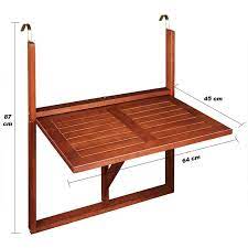 stol balkonowy podwieszany drewniany skladany small balcony decor pallet furniture outdoor resin patio furniture